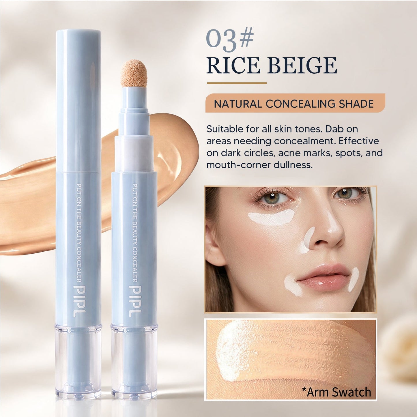 💝 TODAY ONLY — 80% OFF 💝Concealer Pen – Brightening, Correcting & Long-Lasting