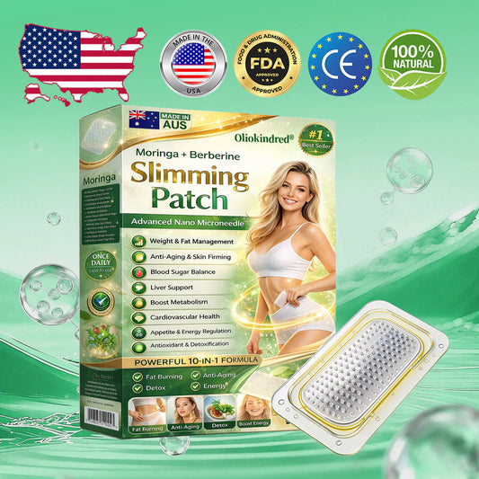 2026 Breakthrough: Lose Stubborn Fat While Keeping Skin Tight – New Oliokindred® Berberine Extract 10-in-1 Nano Microneedle Patch