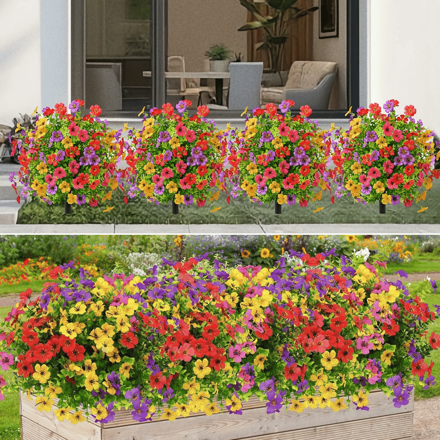 💐Last Day 60% OFF🔥UV Resistant & Waterproof Artificial Flower Decor