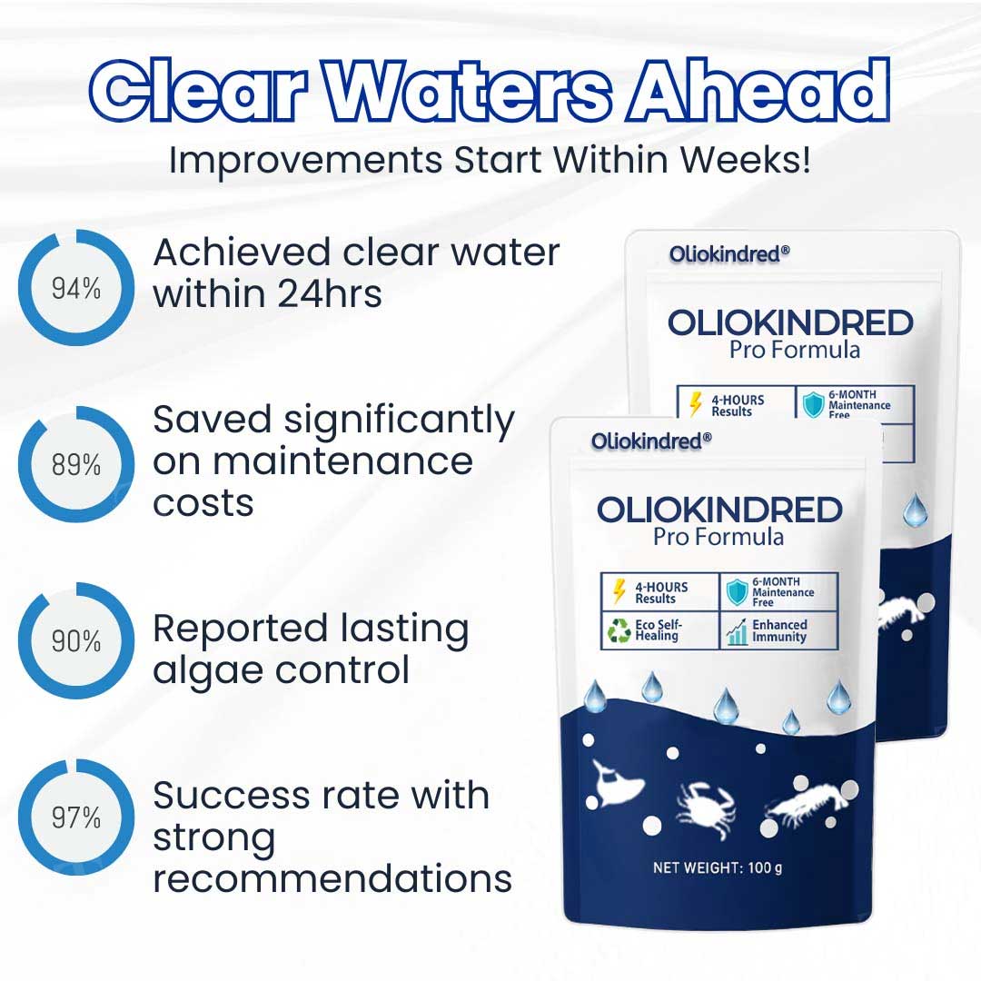 ✨ From Green to Clean Overnight! |⏱️ Crystal Clear in 24 Hours! | OLIOKINDRED® Pro Formula
