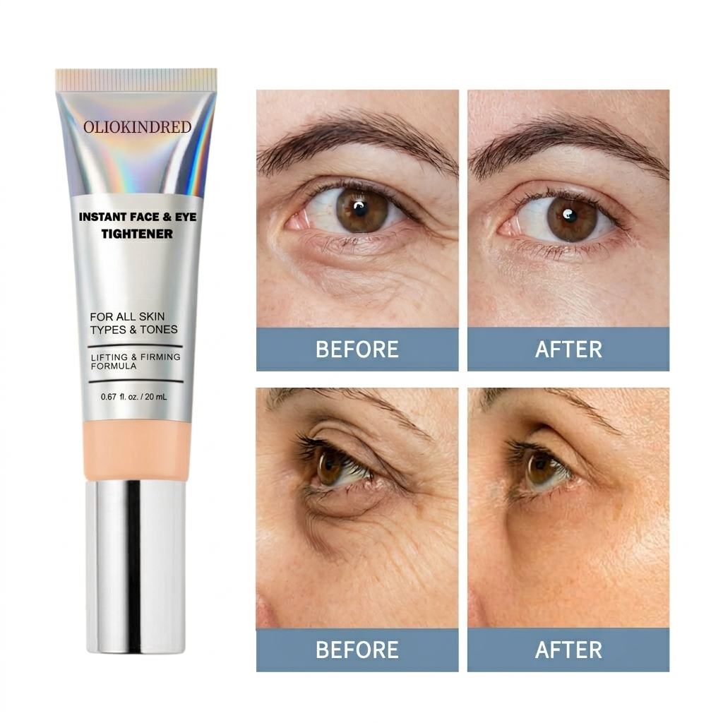 OLIOKINDRED™ Instant Face Temporary Tightener – Instant visible results in 30 seconds