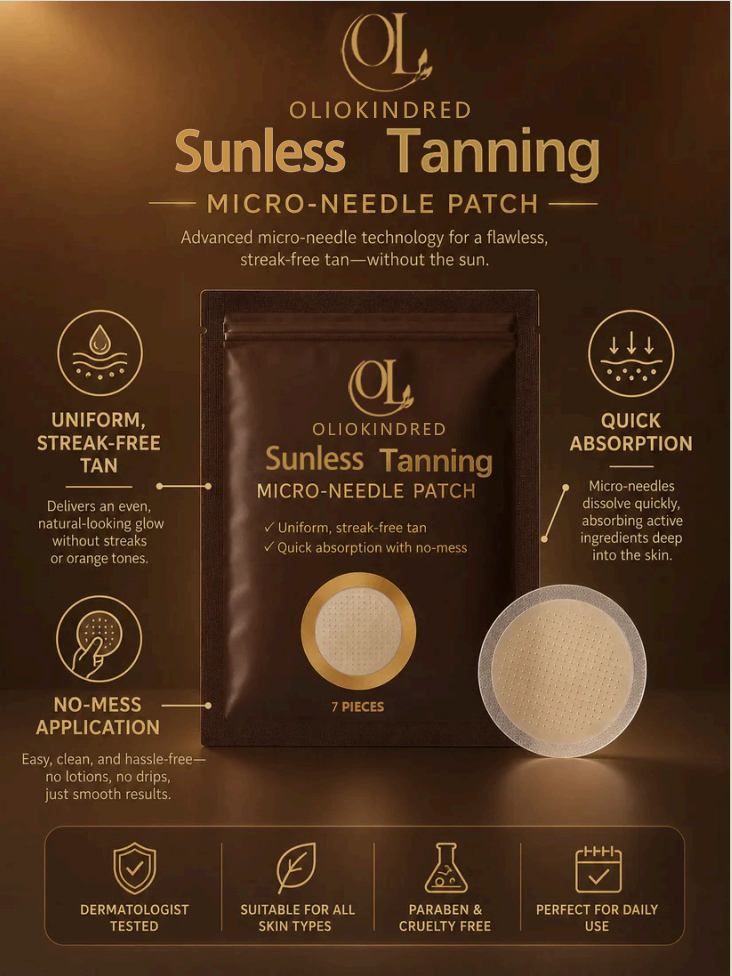 ☀️Up to 85% OFF OLIOKINDRED® Transdermal Tanning Patch