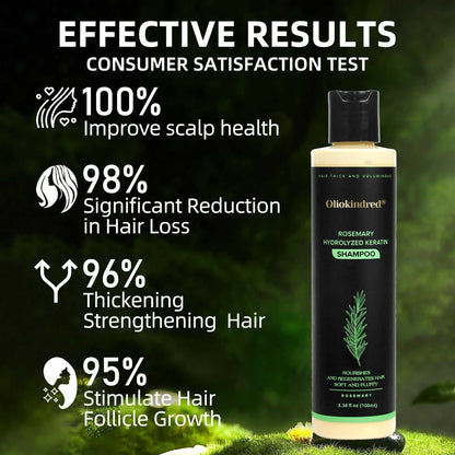 🔥LAST DAY 50% OFF - 🌿OLIOKINDRED® Organic Rosemary Hair Growth Shampoo