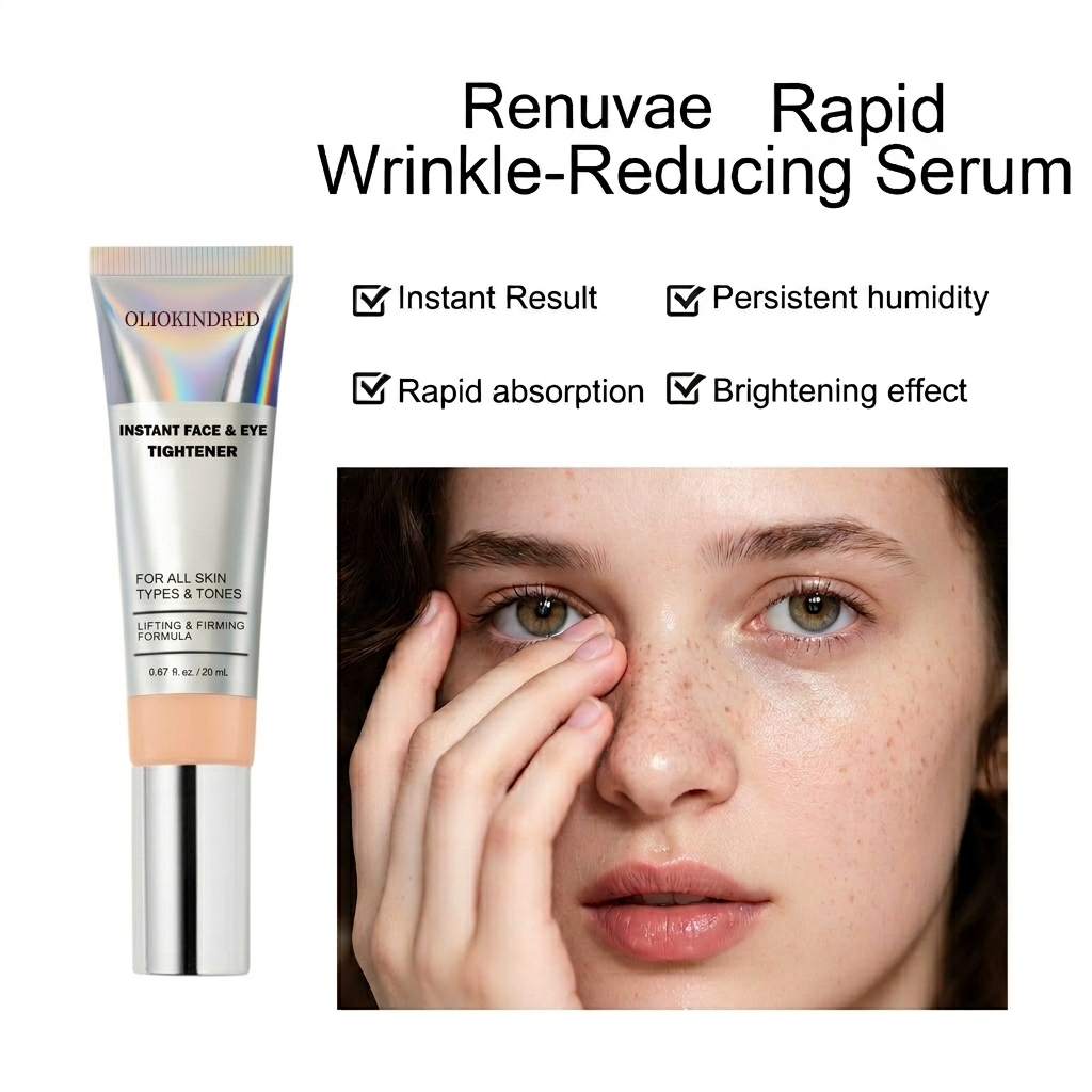 OLIOKINDRED™ Instant Face Temporary Tightener – Instant visible results in 30 seconds