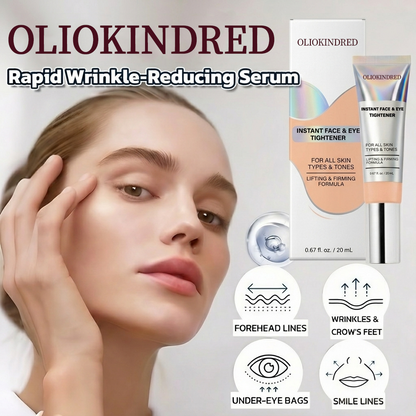 OLIOKINDRED™ Instant Face Temporary Tightener – Instant visible results in 30 seconds
