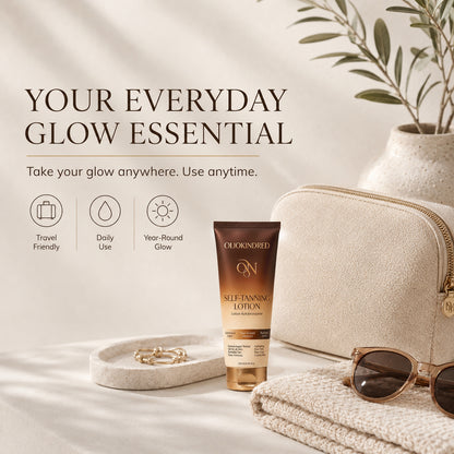 Last Day Buy 1 Get 1 Free OLIOKINDRED Self Tanner Body Lotion
