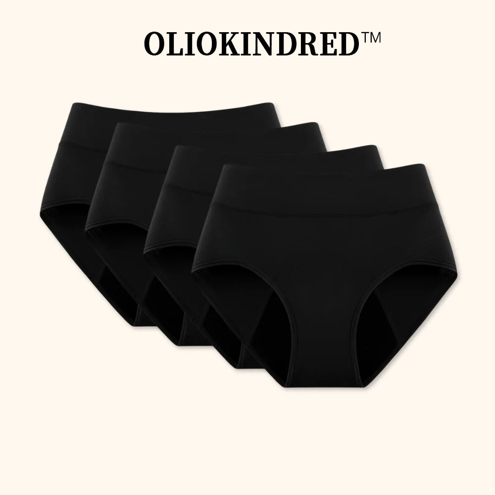 🌸💖Last Day 50% OFF|OLIOKINDRED™  100% Leak-Proof Underwear 4-pack