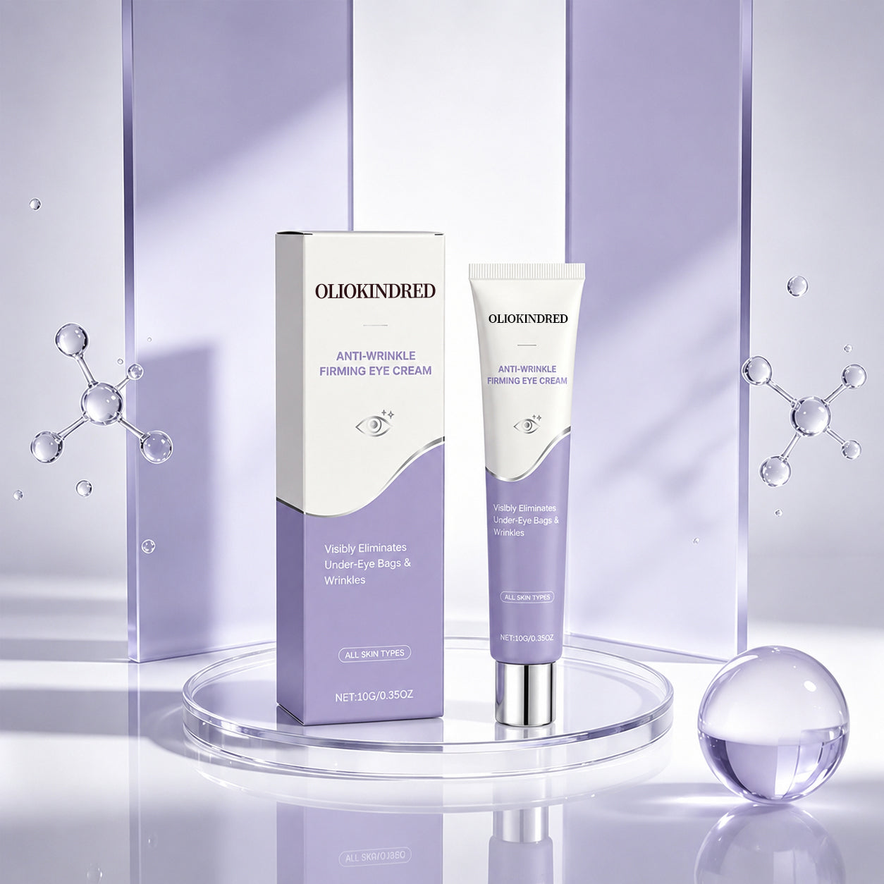 OLIOKINDRED™ Instant Face Temporary Tightener – Instant visible results in 30 seconds