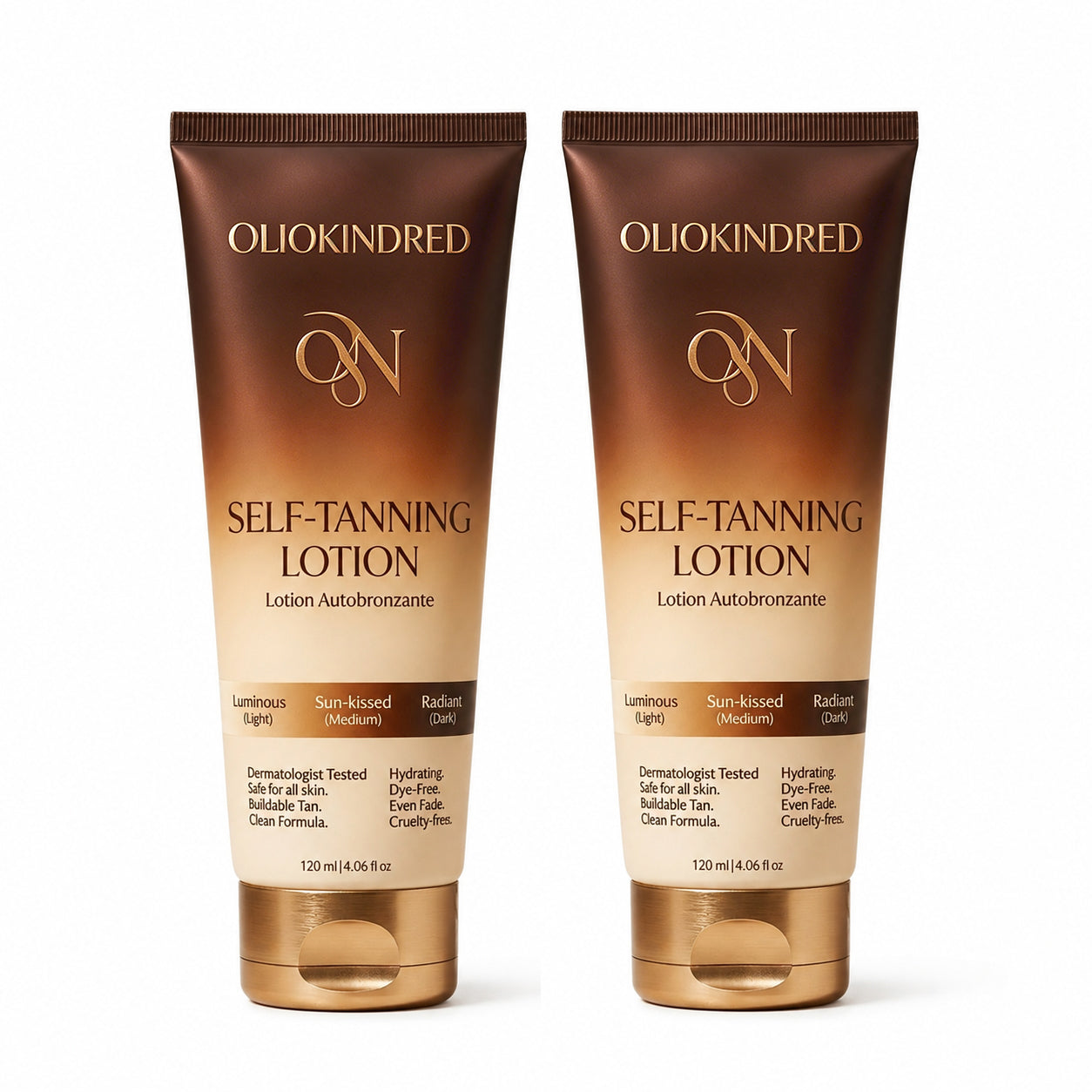 Last Day Buy 1 Get 1 Free OLIOKINDRED Self Tanner Body Lotion