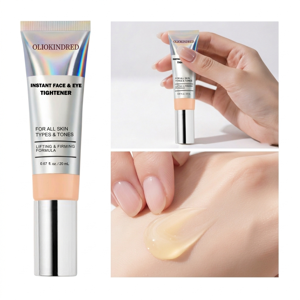 OLIOKINDRED™ Instant Face Temporary Tightener – Instant visible results in 30 seconds