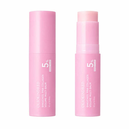 Last Day Buy 1 Get 1 Free OLIOKINDRED Korean BAKUCHIOL Pink Collagen Volume Multi Balm