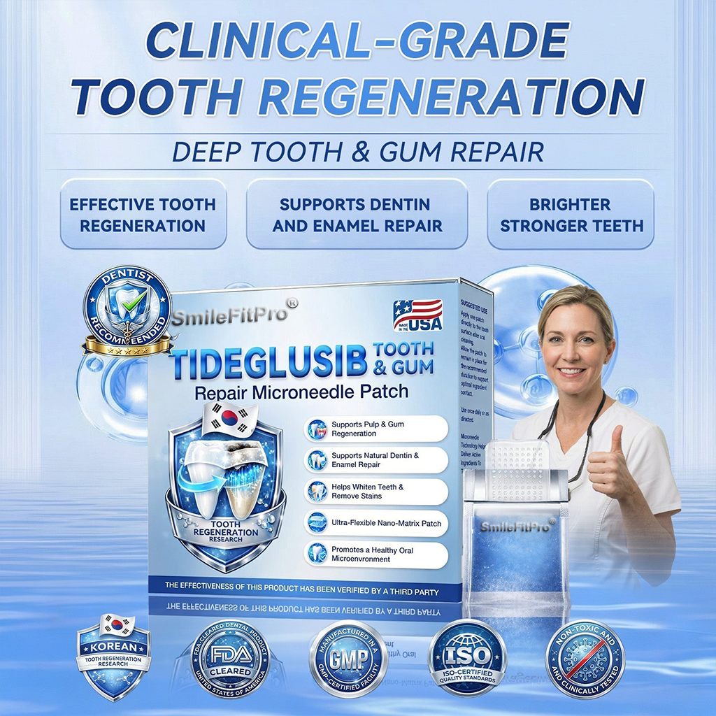 SmileFitPro® 🦷 Tideglusib Fast‑Dissolving Tooth & Gum Repair Oral Strips ✨ (𝟓-𝐢𝐧-𝟏 💎 𝐑𝐞𝐛𝐮𝐢𝐥𝐝 𝐄𝐧𝐚𝐦𝐞𝐥 & 𝐃𝐞𝐧𝐭𝐢𝐧 • 𝐒𝐭𝐫𝐞𝐧𝐠𝐭𝐡𝐞𝐧 𝐆𝐮𝐦𝐬 • 𝐄𝐫𝐚𝐝𝐢𝐜𝐚𝐭𝐞 𝐓𝐚𝐫𝐭𝐚𝐫 & 𝐎𝐝𝐨𝐫 • 𝐖𝐡𝐢𝐭𝐞𝐧𝐢𝐧𝐠 • 𝐒𝐭𝐨𝐩 𝐓𝐨𝐨𝐭𝐡 𝐒𝐞𝐧𝐬𝐢𝐭𝐢𝐯𝐢𝐭𝐲)