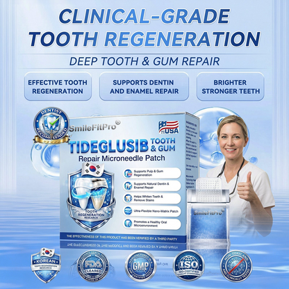 SmileFitPro® 🦷 Tideglusib Fast‑Dissolving Tooth & Gum Repair Oral Strips ✨ (𝟓-𝐢𝐧-𝟏 💎 𝐑𝐞𝐛𝐮𝐢𝐥𝐝 𝐄𝐧𝐚𝐦𝐞𝐥 & 𝐃𝐞𝐧𝐭𝐢𝐧 • 𝐒𝐭𝐫𝐞𝐧𝐠𝐭𝐡𝐞𝐧 𝐆𝐮𝐦𝐬 • 𝐄𝐫𝐚𝐝𝐢𝐜𝐚𝐭𝐞 𝐓𝐚𝐫𝐭𝐚𝐫 & 𝐎𝐝𝐨𝐫 • 𝐖𝐡𝐢𝐭𝐞𝐧𝐢𝐧𝐠 • 𝐒𝐭𝐨𝐩 𝐓𝐨𝐨𝐭𝐡 𝐒𝐞𝐧𝐬𝐢𝐭𝐢𝐯𝐢𝐭𝐲)