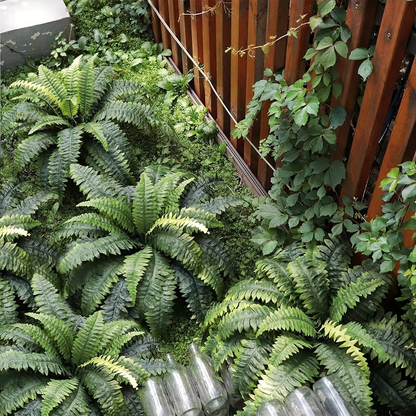🔥 On Sale Only Today 🌱 UV Resistant Ferns Artificial Plants Large for Planters, Office & Home Decor, Outdoor & Indoor