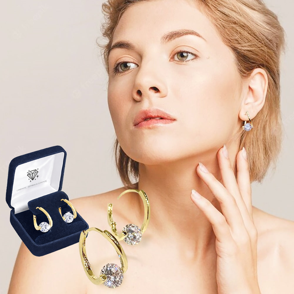 🔥LAST DAY SALE-70% OFF)Oliokindred™ Lymphvity MagneTherapy Germanium Earrings