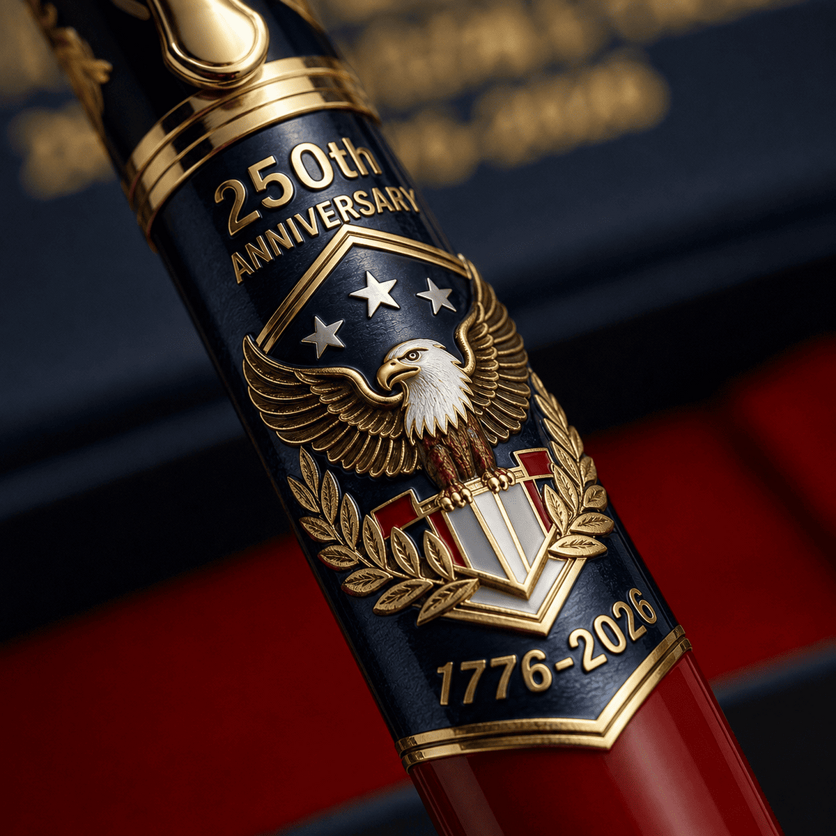 🖊️ 100% Handmade U.S. 250th Anniversary Pen | Crafted From Real Titanium Alloy