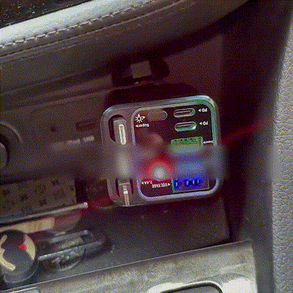 🔌7-in-1 Retractable Car Charger