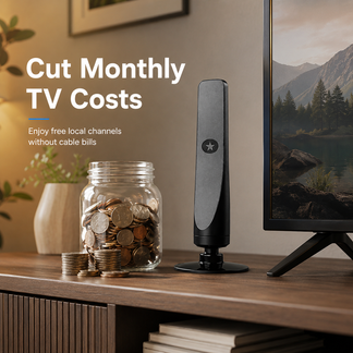 🔥HD TV Antenna – No Subscription, Easy Setup