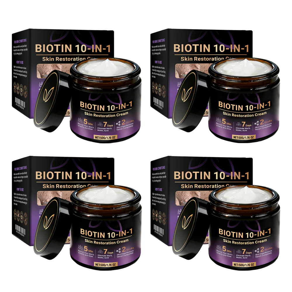 Made and Shipped from USA ✨Oliokindred® Biotin 10-in-1 Skin Restoration Cream 🍀