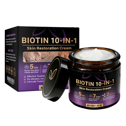 Made and Shipped from USA ✨Oliokindred® Biotin 10-in-1 Skin Restoration Cream 🍀