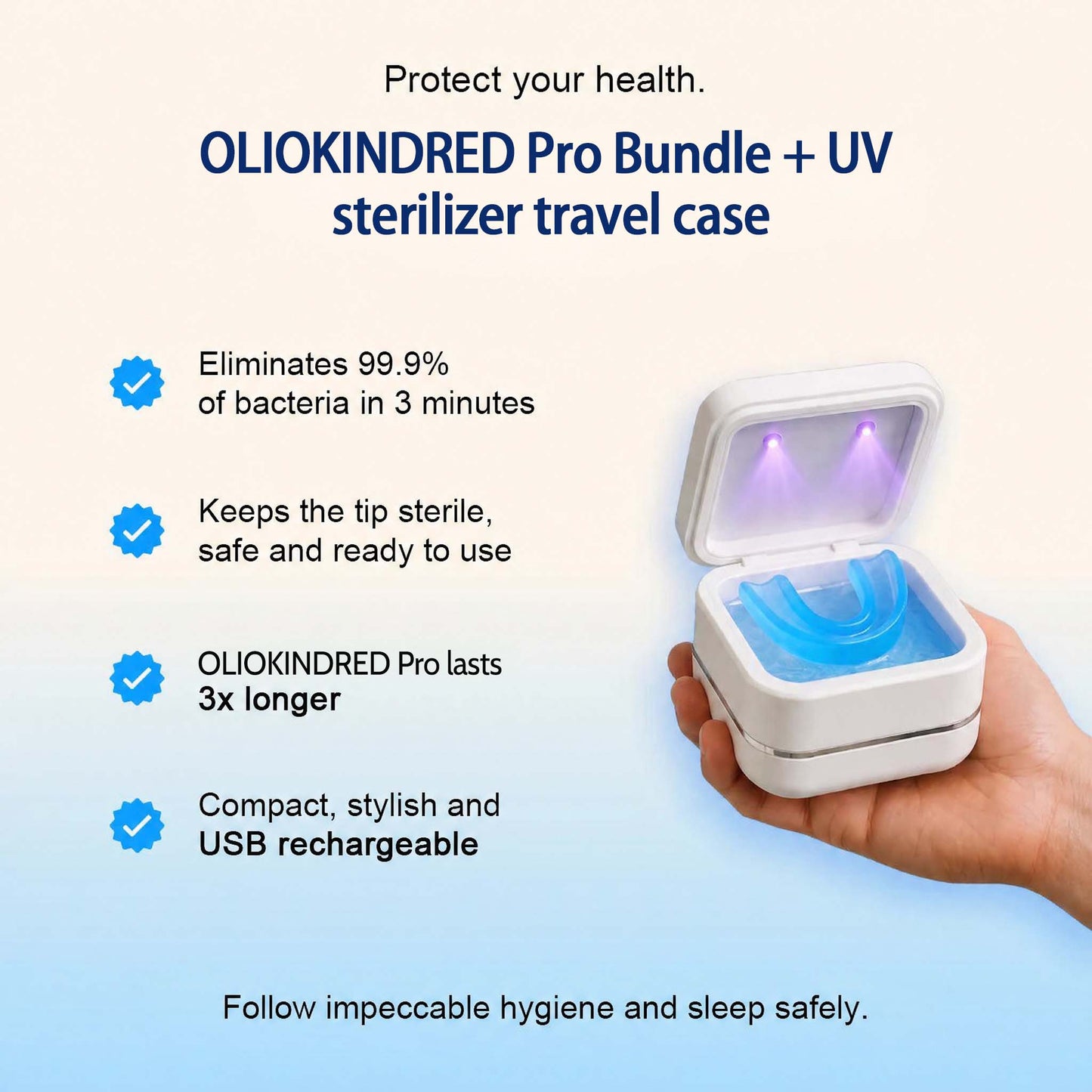 Oliokindred™  Professional intelligent anti-snoring device