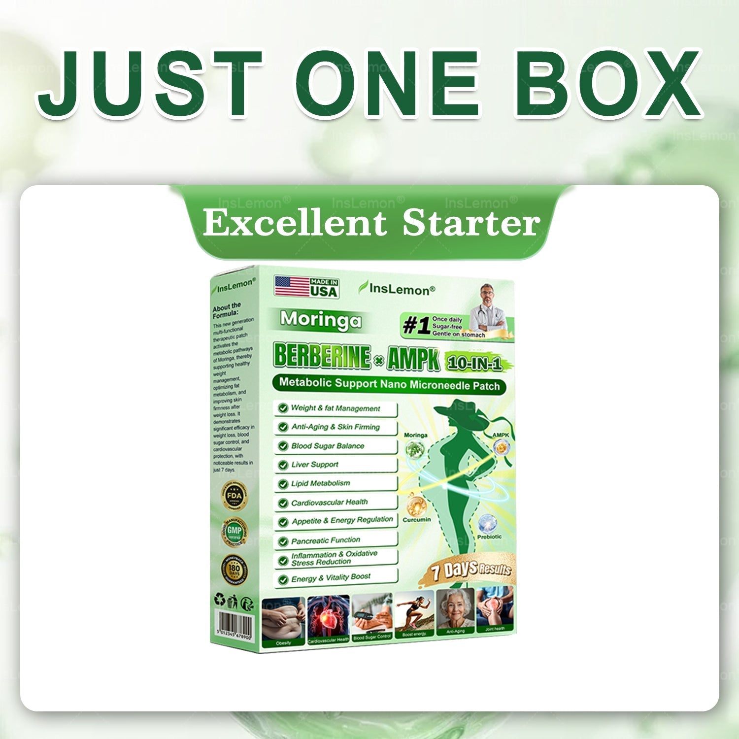 1 box - Lose up to 8lbs