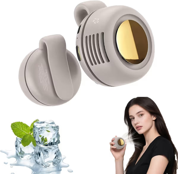 Mini Bladeless Fan | Portable Cooling for Travel, Work & Outdoors