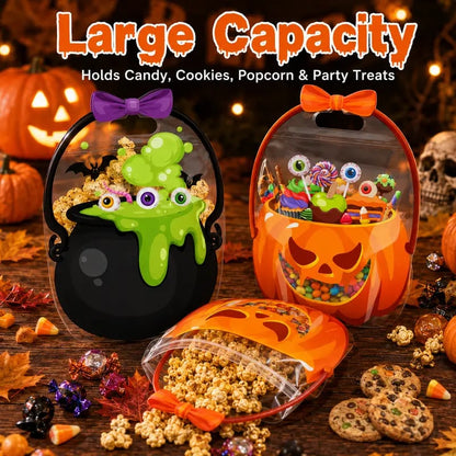✨ Halloween Plastic Goodie Bags🎃
