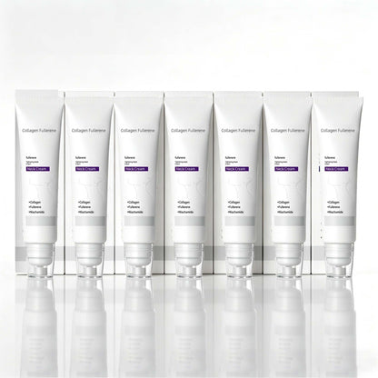 Roller Massage Neck Cream 🧴 Collagen & Hyaluronic Acid | Firms Neck, Reduces Wrinkles & Double Chin