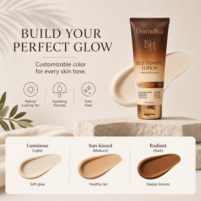 Last Day Buy 1 Get 1 Free Dermellea Self Tanner Body Lotion