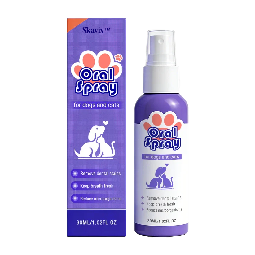 Oliokindred™ Pet Oral Spray ✅FDA Approved | Freshen Breath, Remove Tartar & Promote gum regeneration, stabilize teeth 🦷🦷