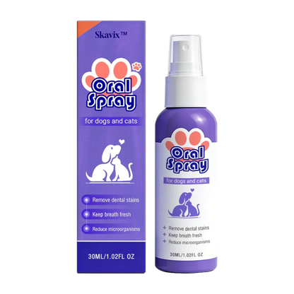 Oliokindred™ Pet Oral Spray ✅FDA Approved | Freshen Breath, Remove Tartar & Promote gum regeneration, stabilize teeth 🦷🦷
