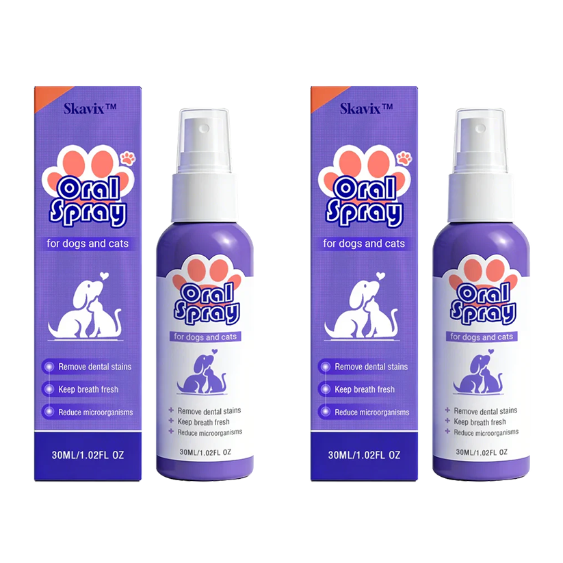 Oliokindred™ Pet Oral Spray ✅FDA Approved | Freshen Breath, Remove Tartar & Promote gum regeneration, stabilize teeth 🦷🦷