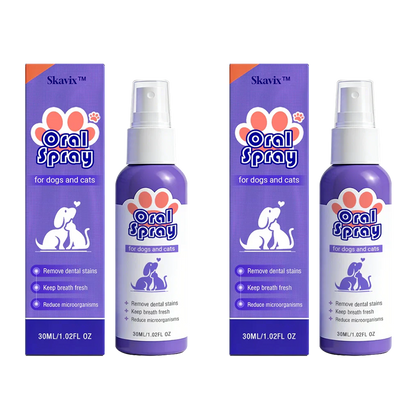 Oliokindred™ Pet Oral Spray ✅FDA Approved | Freshen Breath, Remove Tartar & Promote gum regeneration, stabilize teeth 🦷🦷