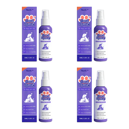 Oliokindred™ Pet Oral Spray ✅FDA Approved | Freshen Breath, Remove Tartar & Promote gum regeneration, stabilize teeth 🦷🦷