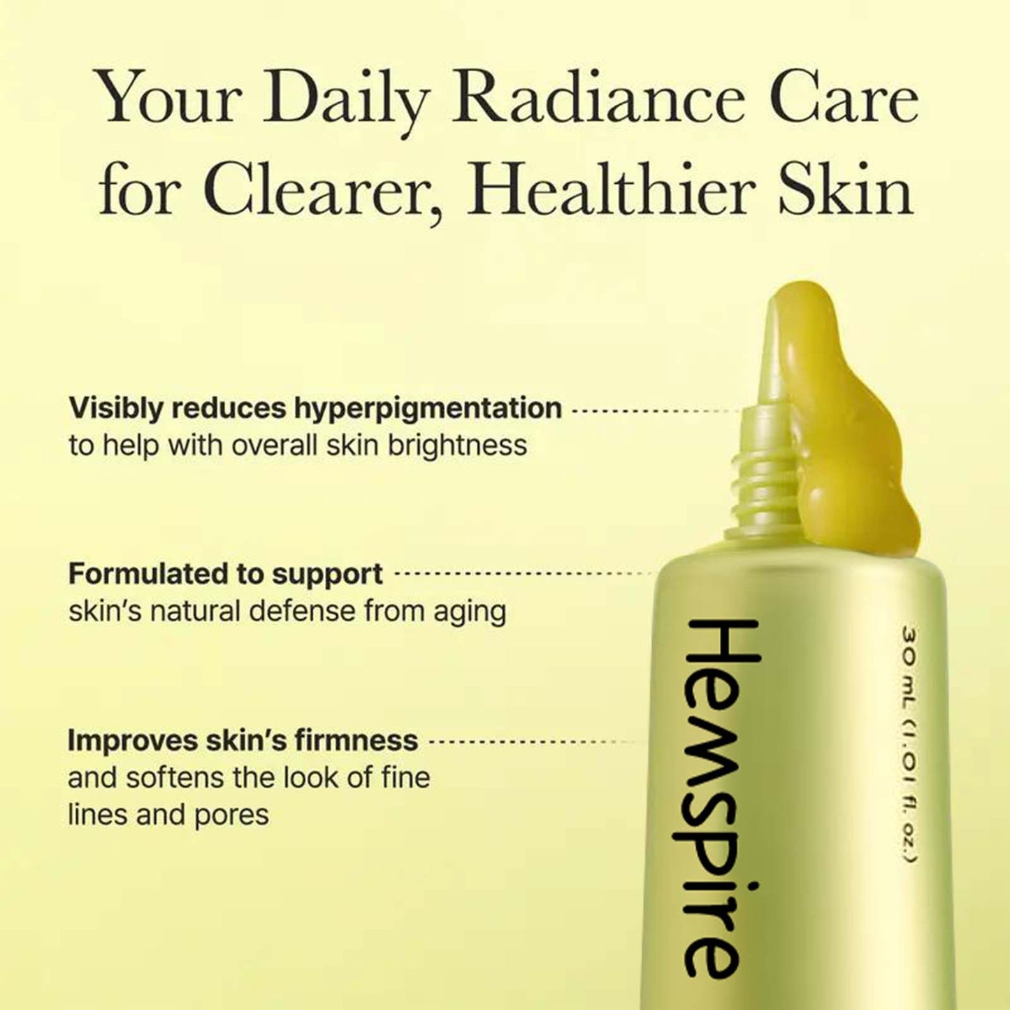 Hemspire Vitamin C Booster Shot Serum with Glutathione,Niacinamide and Vitamin E
