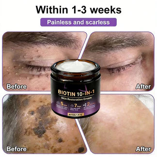 Made and Shipped from USA ✨Oliokindred® Biotin 10-in-1 Skin Restoration Cream 🍀
