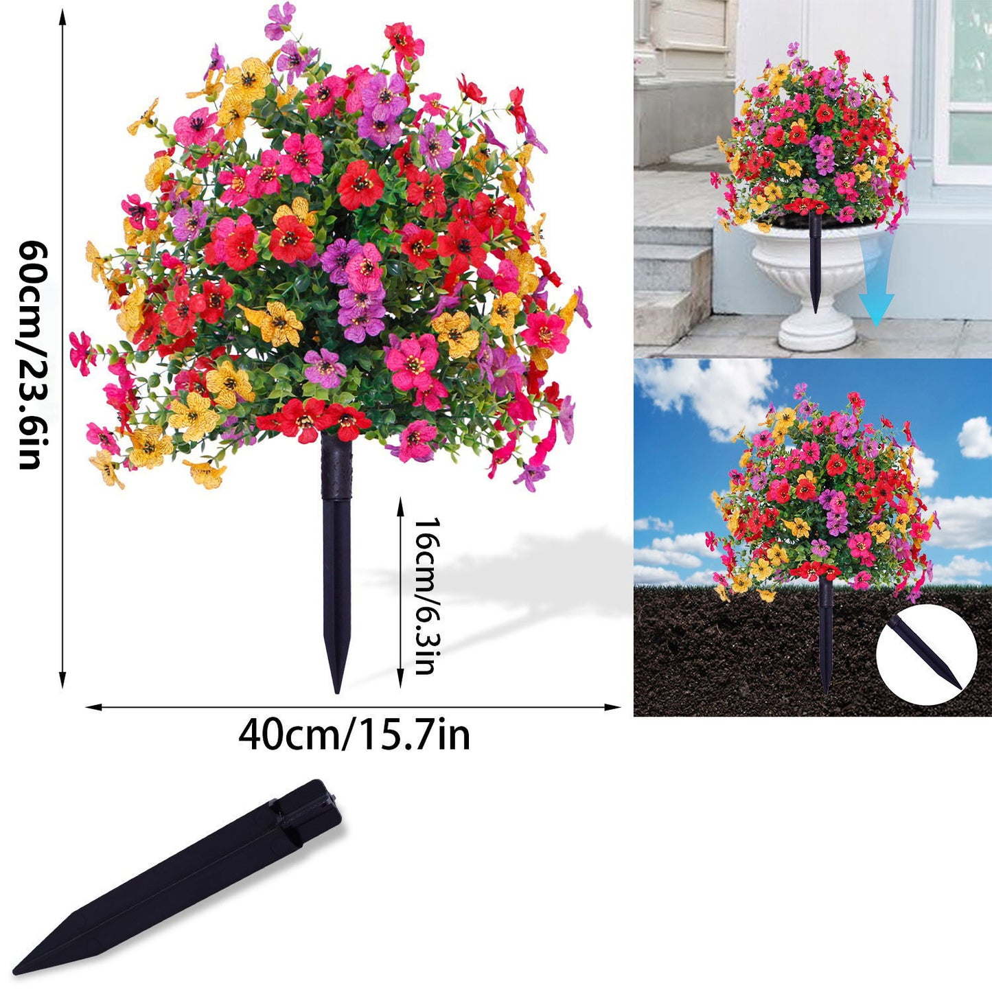 💐Last Day 60% OFF🔥UV Resistant & Waterproof Artificial Flower Decor