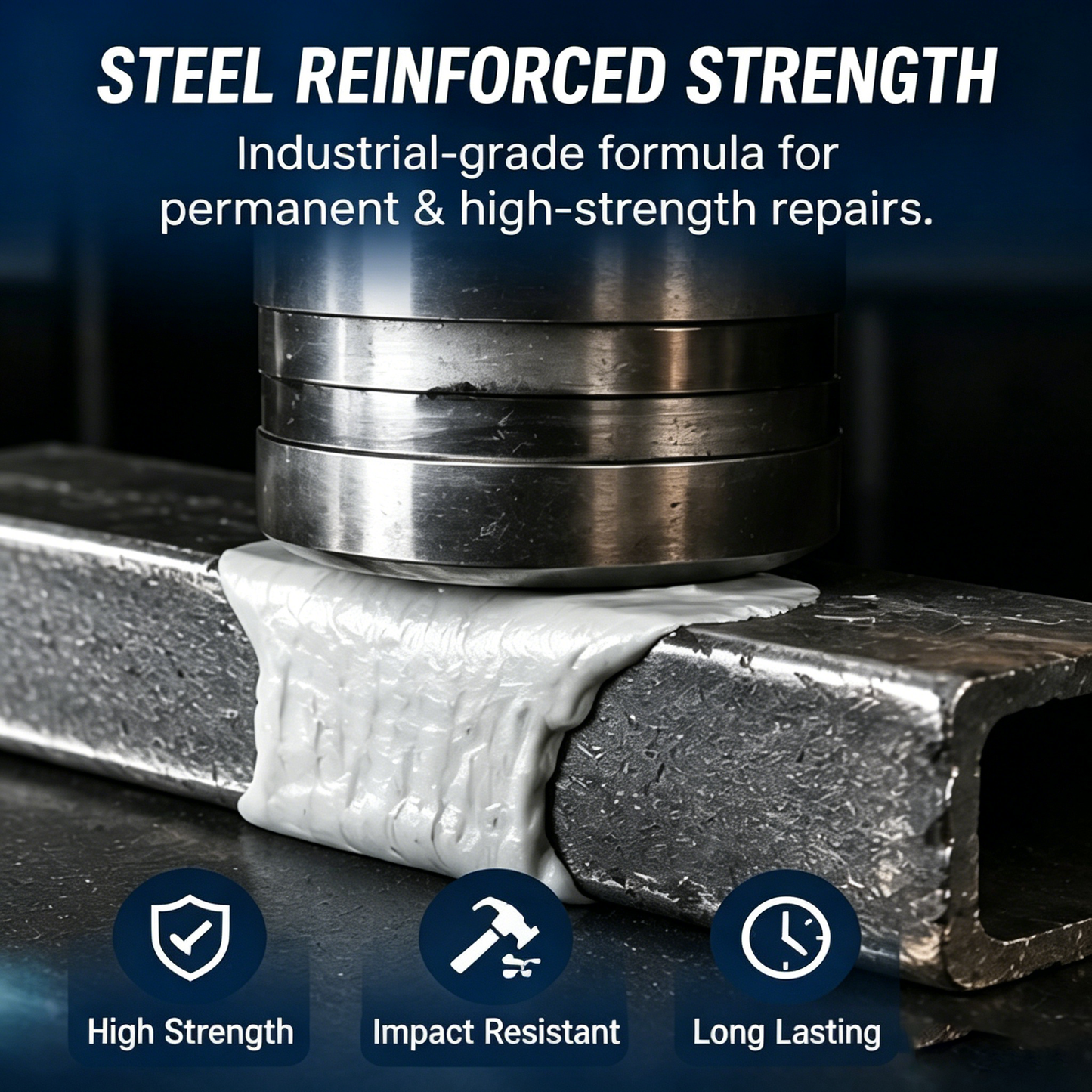 💥SAVE 69% NOW🏠Steel Reinforced Epoxy Repair Putty — Universal Glue for Metal, Wood, Plastic