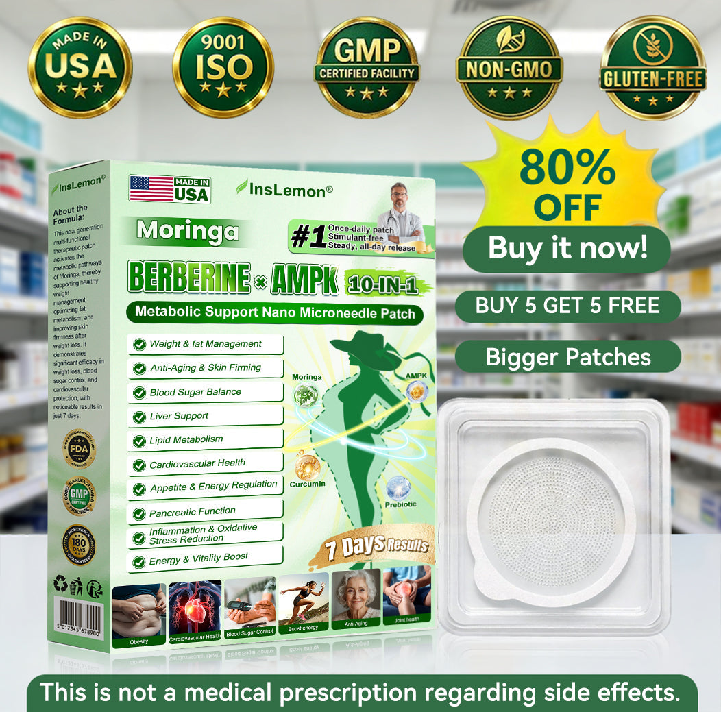 𝐅𝐃𝐀 𝐑𝐞𝐠𝐢𝐬𝐭𝐞𝐫𝐞𝐝 & 𝐆𝐌𝐏 𝐂𝐞𝐫𝐭𝐢𝐟𝐢𝐞𝐝 ❤️|𝐈𝐧𝐬𝐋𝐞𝐦𝐨𝐧® 𝗠𝗼𝗿𝗶𝗻𝗴𝗮 × 𝗕𝗲𝗿𝗯𝗲𝗿𝗶𝗻𝗲 × 𝗔𝗠𝗣𝗞 𝟭𝟬-𝗶𝗻-𝟭 𝗠𝗲𝘁𝗮𝗯𝗼𝗹𝗶𝗰 𝗦𝘂𝗽𝗽𝗼𝗿𝘁 𝗡𝗮𝗻𝗼 𝗠𝗶𝗰𝗿𝗼𝗻𝗲𝗲𝗱𝗹𝗲 𝗣𝗮𝘁𝗰𝗵🇺🇸(𝐉𝐮𝐬𝐭 𝐨𝐧𝐜𝐞 𝐚 𝐝𝐚𝐲, 𝐯𝐢𝐬𝐢𝐛𝐥𝐞 𝐜𝐡𝐚𝐧𝐠𝐞𝐬 𝐢𝐧 𝟕 𝐝𝐚𝐲𝐬） ✅ 𝐅𝐨𝐫 𝐨𝐛𝐞𝐬𝐢𝐭𝐲, 🅛🅞🅞🅢🅔 🅢🅚🅘🅝,𝐝𝐢𝐚𝐛𝐞𝐭𝐞𝐬, 𝐬𝐥𝐞𝐞𝐩 𝐚𝐩𝐧𝐞𝐚, 𝐣𝐨𝐢𝐧𝐭 𝐢𝐬𝐬𝐮𝐞𝐬, 𝐚𝐧𝐝 𝐦𝐨𝐫𝐞