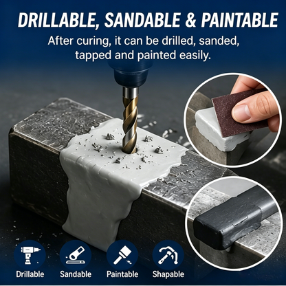 💥SAVE 69% NOW🏠Steel Reinforced Epoxy Repair Putty — Universal Glue for Metal, Wood, Plastic