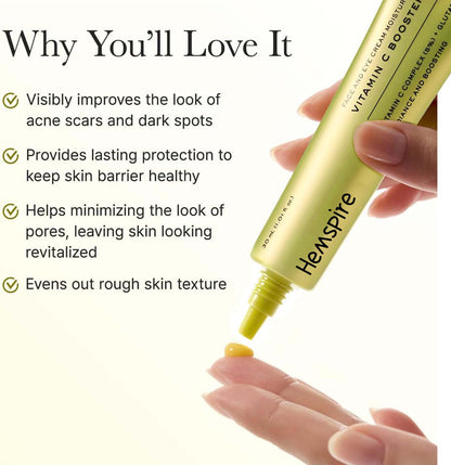 Hemspire Vitamin C Booster Shot Serum with Glutathione,Niacinamide and Vitamin E