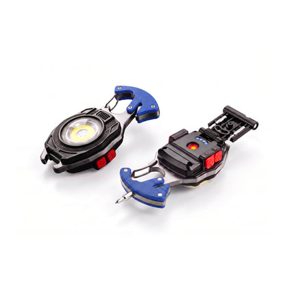 💡 8-in-1 Multifunctional Keychain Flashlight 🔦