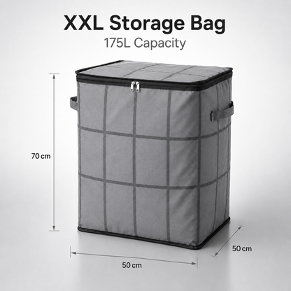 🏷️ Save Up to 70%-XXL Foldable Storage Bag with Reinforced Handles