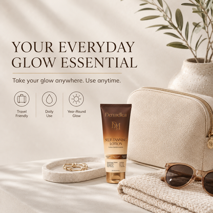 Last Day Buy 1 Get 1 Free Dermellea Self Tanner Body Lotion