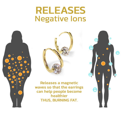 🔥LAST DAY SALE-70% OFF)Oliokindred™ Lymphvity MagneTherapy Germanium Earrings