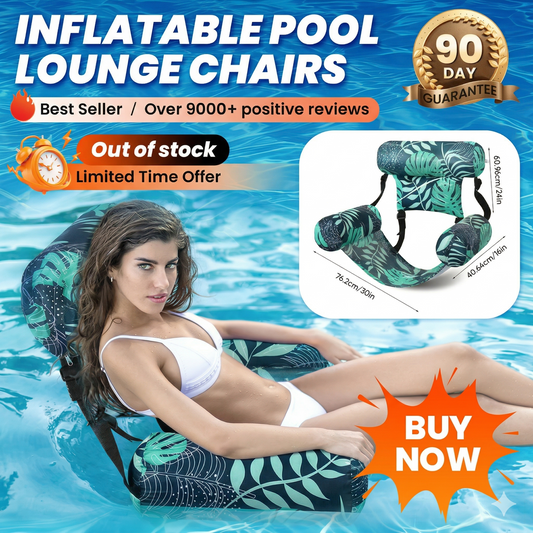 Inflatable Pool Lounge Chair