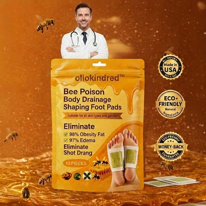 New 2026 Upgrade: 🌿Oliokindred™ Bee Poison Foot Patches (Set of 10)