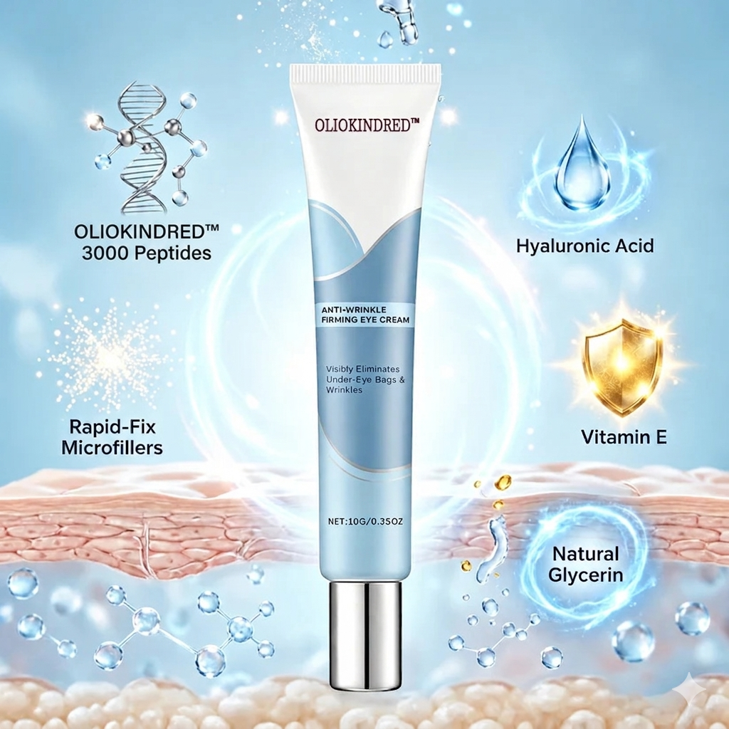 OLIOKINDRED™ Instant Face Temporary Tightener – Instant visible results in 30 seconds