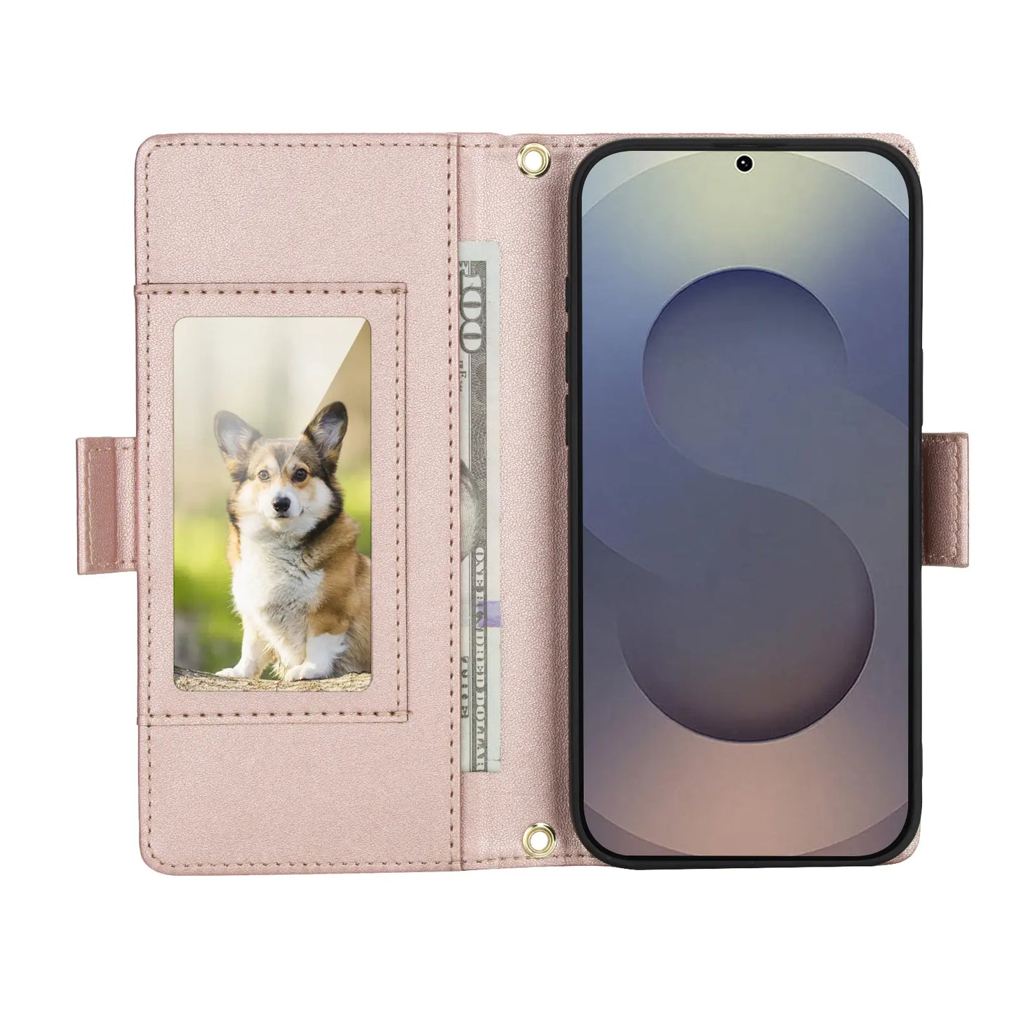 HISTORYOO 9-Card Wallet Case for Samsung Galaxy